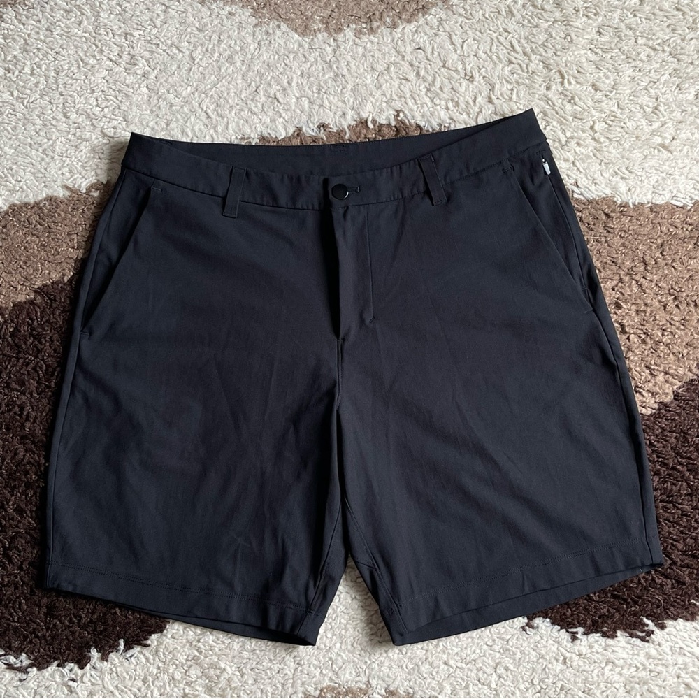 Lululemon Commission Classic-Fit Short Sz 34/9" *Warpstreme In Black - Picture 2 of 7